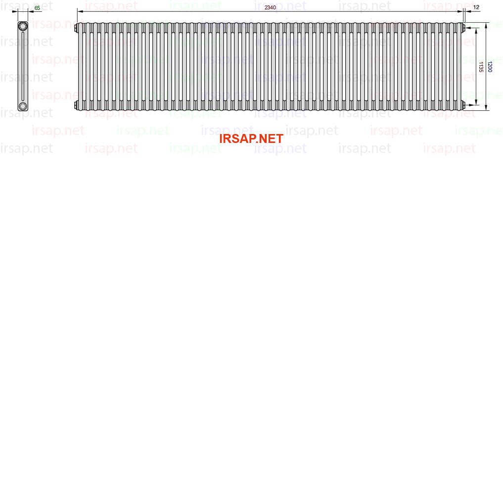 Радиатор IRSAP Tesi 21200/52 T30 CL 01